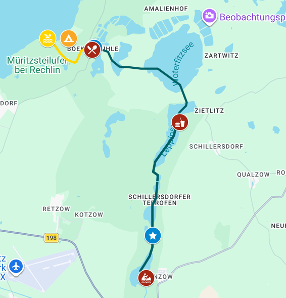 große nationalpark Kanutour